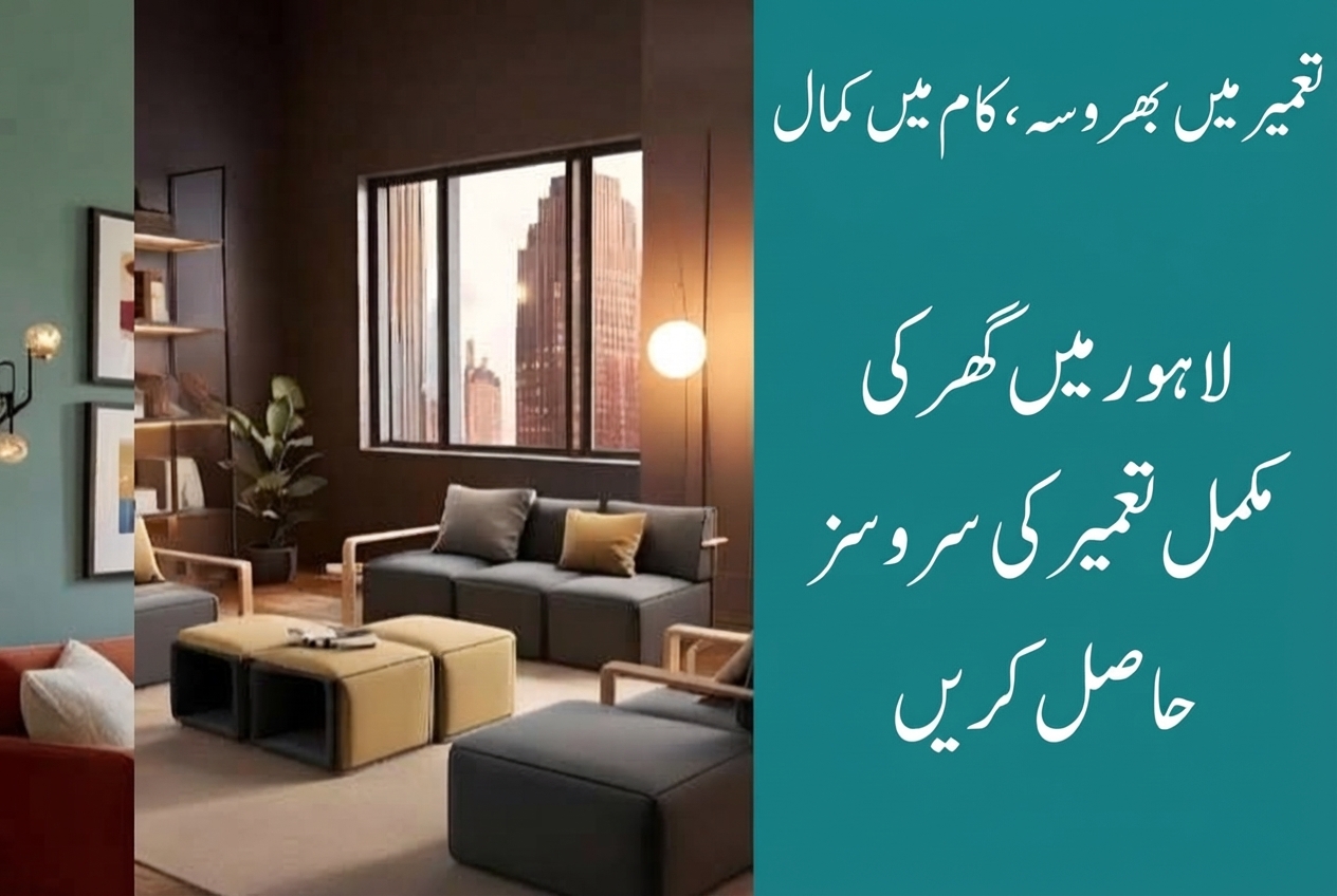 Lahore Mein Ghar Ki Mukammal Tamir Ki Services – Tameer Mein Bharosa, Kaam Mein Kamal